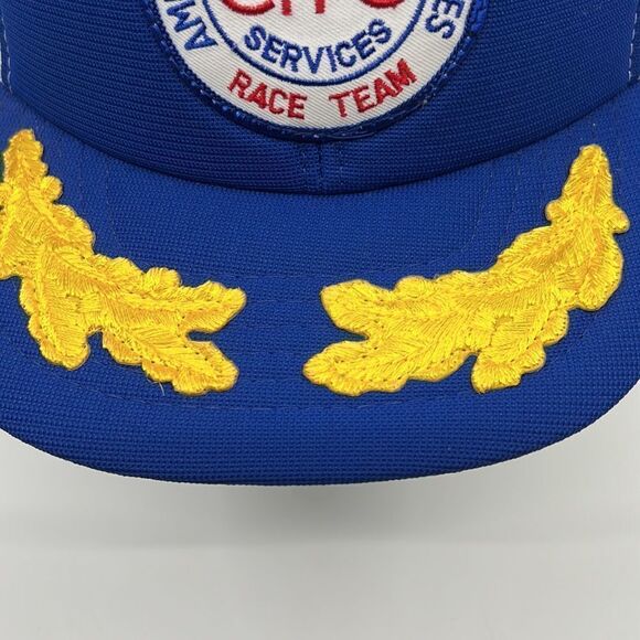 Vintage American Technical Service ATS Instrument Baseball Cap Hat Trucker - Picture 3 of 14